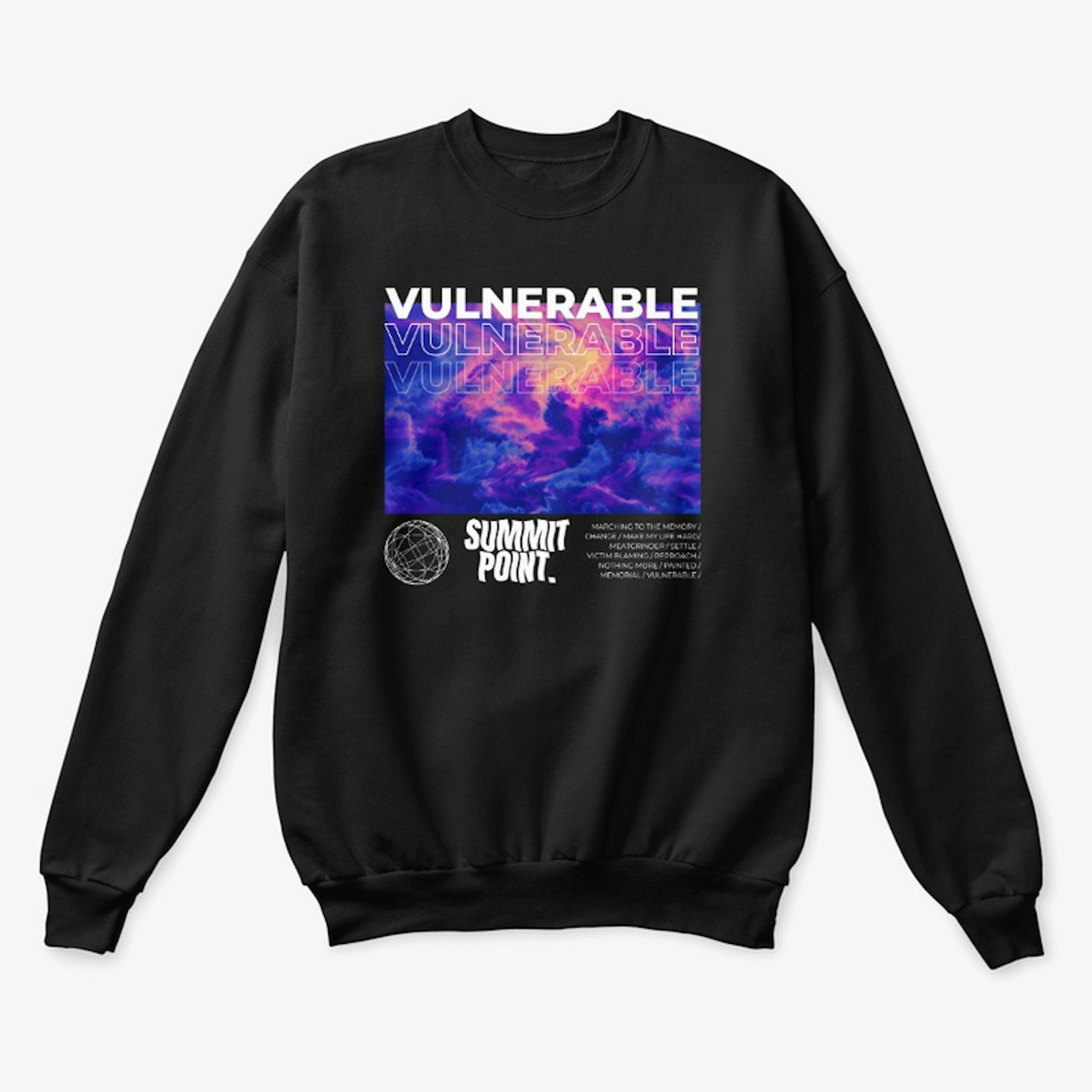 "Vulnerable" Echo Crewneck Sweatshirt 