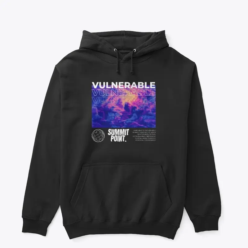 "Vulnerable" Echo Pullover Hoodie 