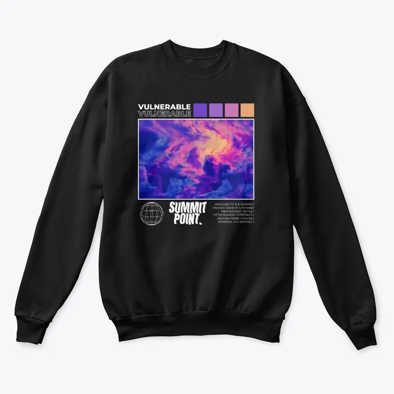 Album Art Color Palette Crewneck